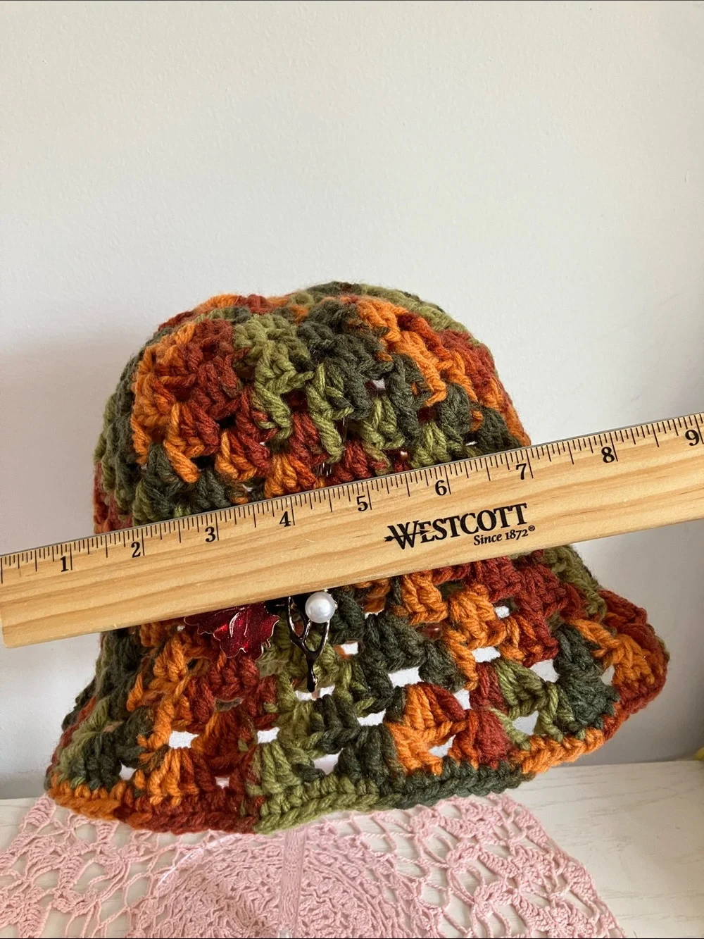 NWOTS! Handmade Crochet Bucket Hat